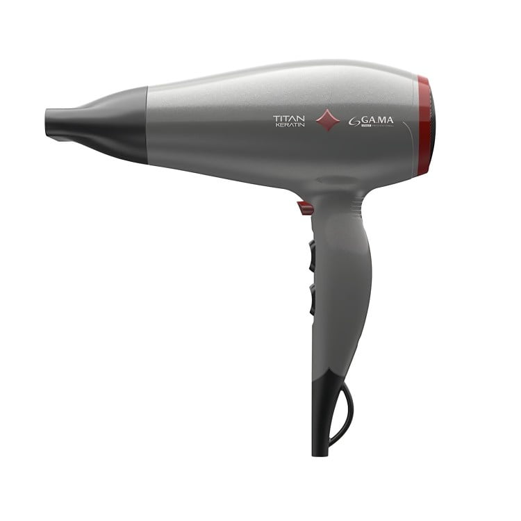 Secador Gama Titan Keratin Gris