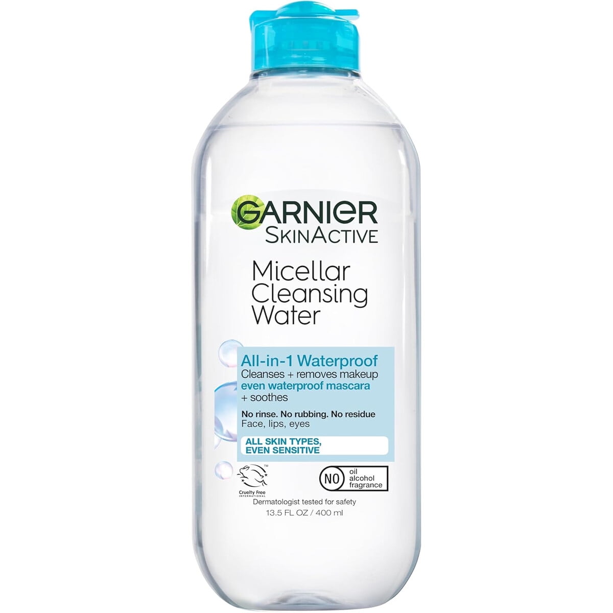 Agua Micelar Garnier Waterproof Desmaquillante 400ml