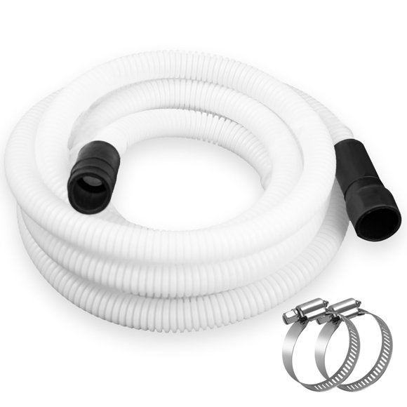 Extensión de manguera de desagüe para lavavajillas IWIWE WD24X10065 de 3,6 m para GE
