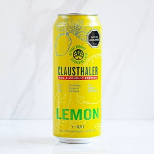 Cerveza Sin Alcohol Lata Limon Clausthaler 500 Cc
