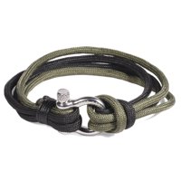 Brazalete Hombre Gino Rodinis B540 | Verde/Negro