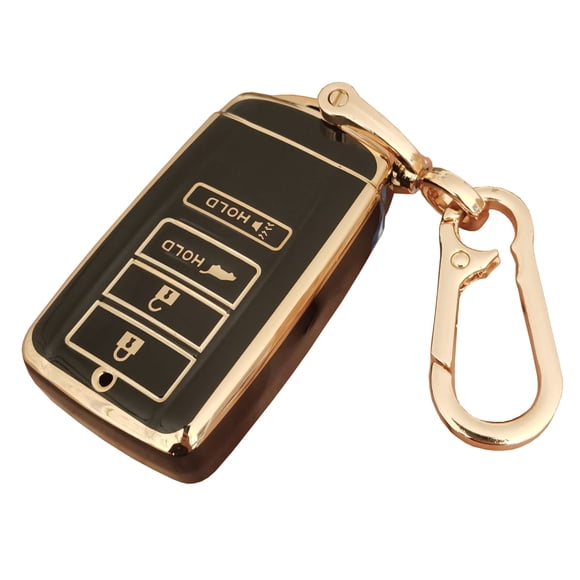 Cubierta para mando QIXIUBIA Acura CDX NSX RDX RLX TLX negro