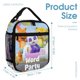 thumbnail image 2 of Fiesta de Palabras-theme Lunch Box Lunch Bag Insulated Reusable Lunch Tote Bag Cooler Tote Bag For Men Women gifts 20*11*27cm, 2 of 6