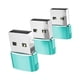 thumbnail image 2 of 3 Piezas Tipo C 3.1 A USB 2.0 Adaptador De Transmisión De Datos Para Auriculares Verde, 2 of 5