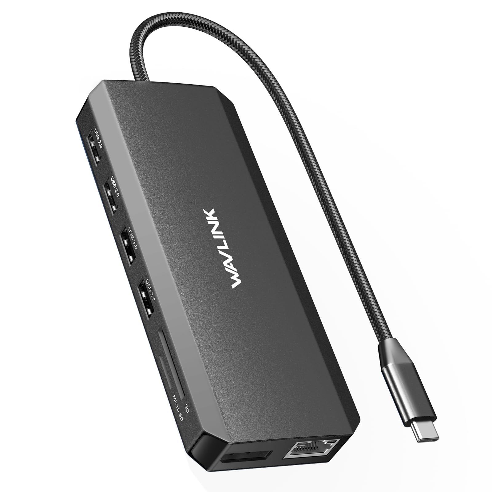 Estación De Acoplamiento Usb C Wavlink Con Doble Monitor Y Triple Pantalla