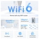 thumbnail image 3 of Extensor de alcance WiFi 6 TP-Link AX1800 con puerto Ethernet RE615X, 3 of 6