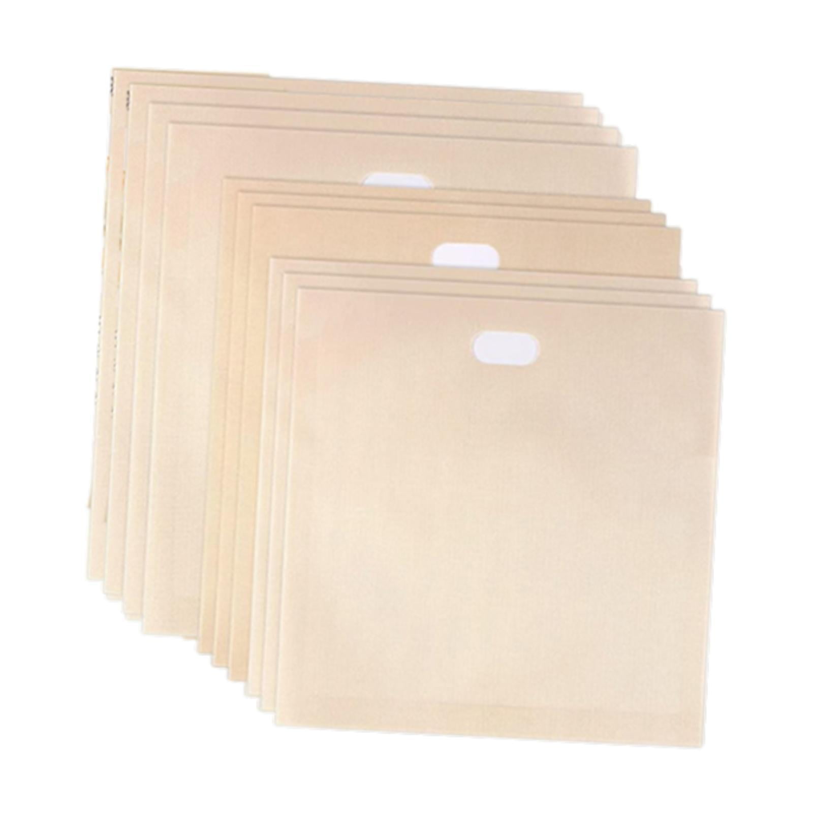 Uucntr - 10 Bolsas Reutilizables Para Tostadora, Antiadherentes, Lavables, Para Pollo, Bocadillos Y Pan.