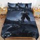 thumbnail image 1 of Black Panther Bedding Sets Ultra Soft Skin-Friendly Duvet Cover 3 Piece, Cute Comforter Cover Bed Set for Boys Girls Kids, 1 of 5