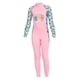 thumbnail image 4 of Trajes De Neopreno Para Niños Protección UV Cuerpo Completo Traje De Baño De Verano De Una Pieza Rosa M, 4 of 5