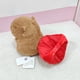 thumbnail image 4 of Peluche JPORSHU Capibara 36 cm con Sombrero de Fresa, 4 of 5