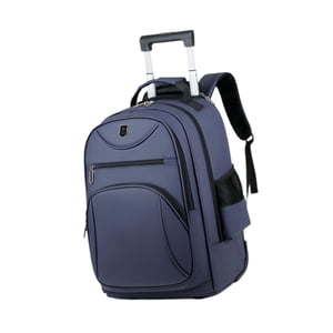 Magideal - Mochila Para Ordenador Portátil Con Ruedas, Maletín Con Ruedas Para Ordenador Portátil, Bolso De Cabina De Negocios Con Ruedas Para Mujeres Y Hombres Azul