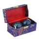 thumbnail image 3 of Bolas De Masaje De 2 Piezas Con Caja De Almacenamiento Bolas De Baoding Para Personas De Mediana Edad Gossip Blue, 3 of 5