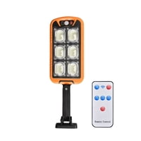 Click Ventas - Lampara Poste Solar Led Sensor De Movimiento Impermeable