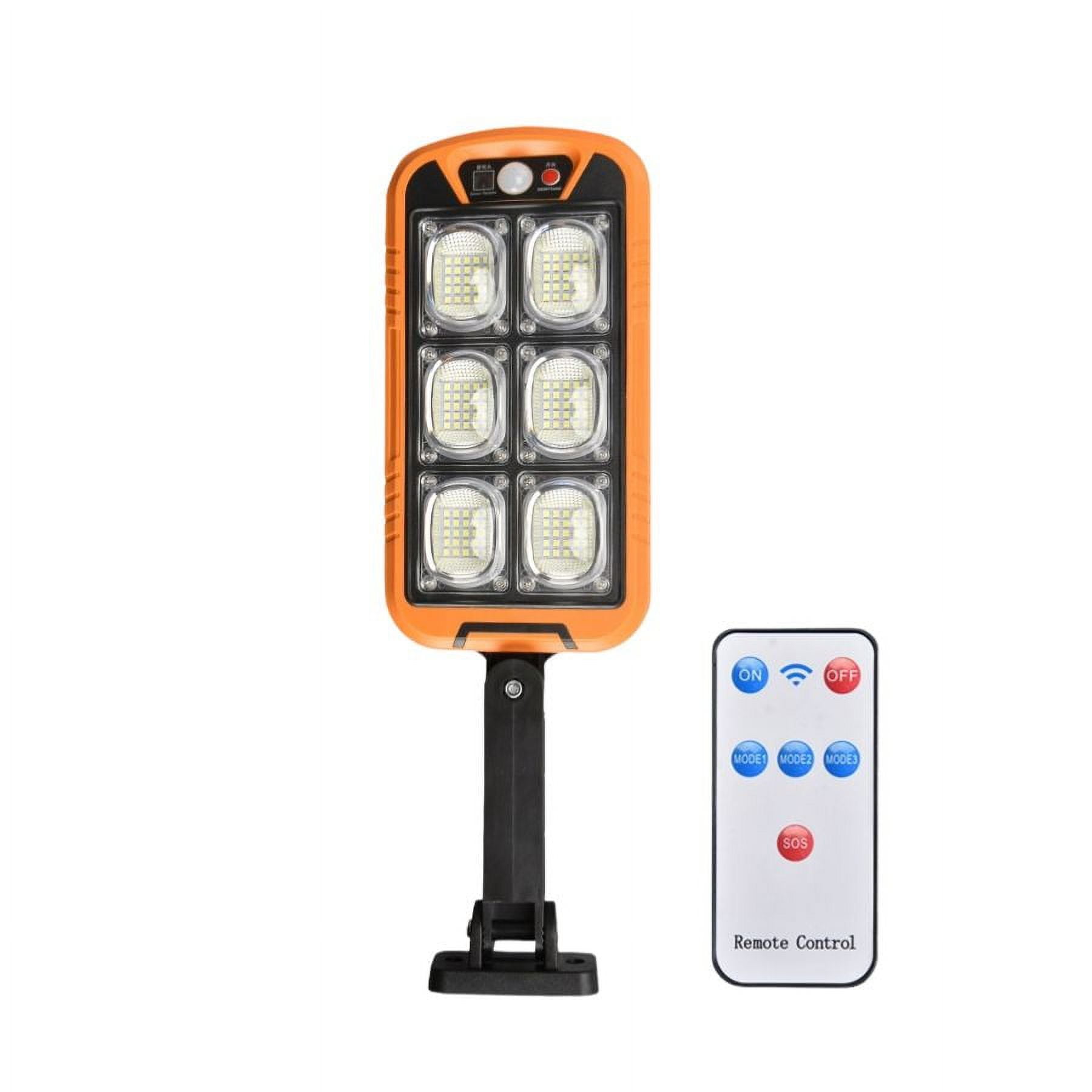 Click Ventas - Lampara Poste Solar Led Sensor De Movimiento Impermeable