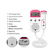 thumbnail image 2 of Monitor Fetal Doppler Latidos Fetales Corazón Bebé, 2 of 5