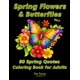 thumbnail image 1 of Libro para colorear de flores de primavera y mariposas con frases inspiradoras, 1 of 1