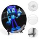 thumbnail image 4 of Sonic Plato decorativo de porcelana fina (bone china), plato decorativo de cerámica para hogar, oficina, soporte de pared, platos decorativos para dormitorio - 6 pulgadas (15 cm), 4 of 6