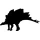 thumbnail image 1 of Decomural Walking Stegosaurus Dinosaur Kids WS-50422, 1 of 2