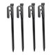 thumbnail image 5 of 4x 20 / 30cm Carpa De Acero Inoxidable Nail Spike Canopy Carpa Clavija Estaca 20cm Negro, 5 of 5
