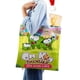 thumbnail image 4 of Om Nom Bolso de tela con estampado de lienzo para mujer, bolsa de compras reutilizable y estética, con cremallera interior, regalo para mujer,38*45cm., 4 of 6