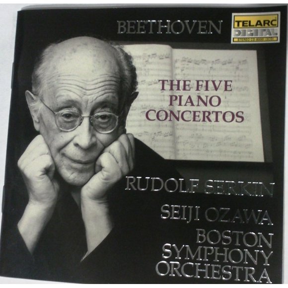 Álbum musical TELARC: Los cinco conciertos para piano de Beethoven