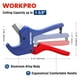 thumbnail image 2 of Cortador de Tubos WORKPRO Trinquete PVC 42 mm, 2 of 3