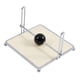 thumbnail image 2 of Dispensador De Servilletas Cuadrado Blanco Lechoso, 2 of 3