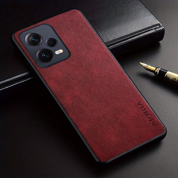 Retro Design PU Leather Phone Cover - Full Protection for Redmi Note 12 11 10 9 8 Pro 5G