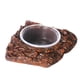 thumbnail image 3 of Cuenco De Agua Para Comida De Reptiles, Alimentación De Anfibios, Serpiente, Rana, Plato Alimentador De Roca De Resina, 1 Cuenco, 11x10x3cm, 3 of 5