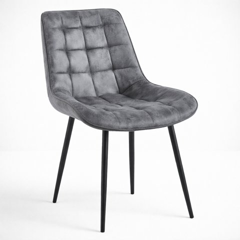 Oh! Mi Hogar ® - Silla Milano Ecocuero Pn