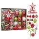 thumbnail image 3 of Juego De 70 Adornos Para árbol De Navidad, Decoración Colgante Para árbol De Fiesta Y Festival En Casa, 3 of 3