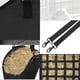 thumbnail image 2 of Bolsas de heno para caballos, 1 paquetes Bolsas de heno de alimentación lenta para cabras, ovejas, burro, bolsas de heno de Oxford premium con diseño de redes de heno delanteras, fáciles de, 2 of 3
