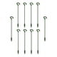 thumbnail image 5 of Estacas de soporte para plantas, soporte fijo para escalada de , soporte para flores, barra de soporte en maceta para peonías, rosas, plantas de 37cm, 5 of 5
