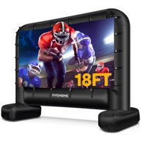 Pantalla De Proyector Inflable Vivohome 18 Pies Blanca