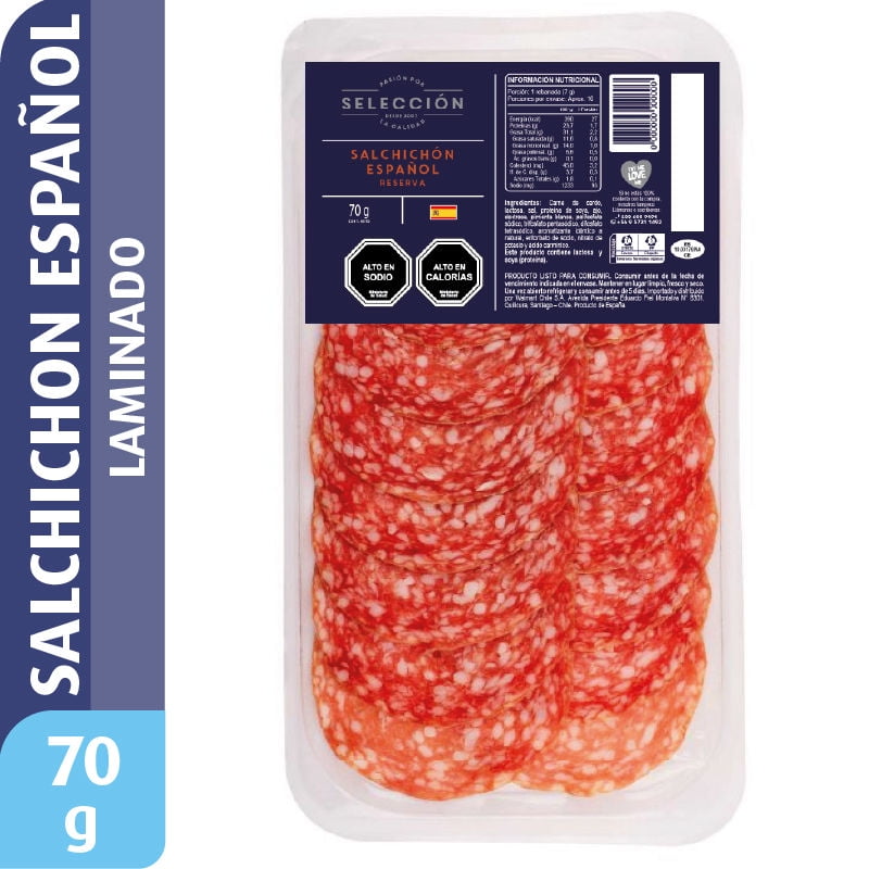 Salchichón Español Reserva 70 g Selección