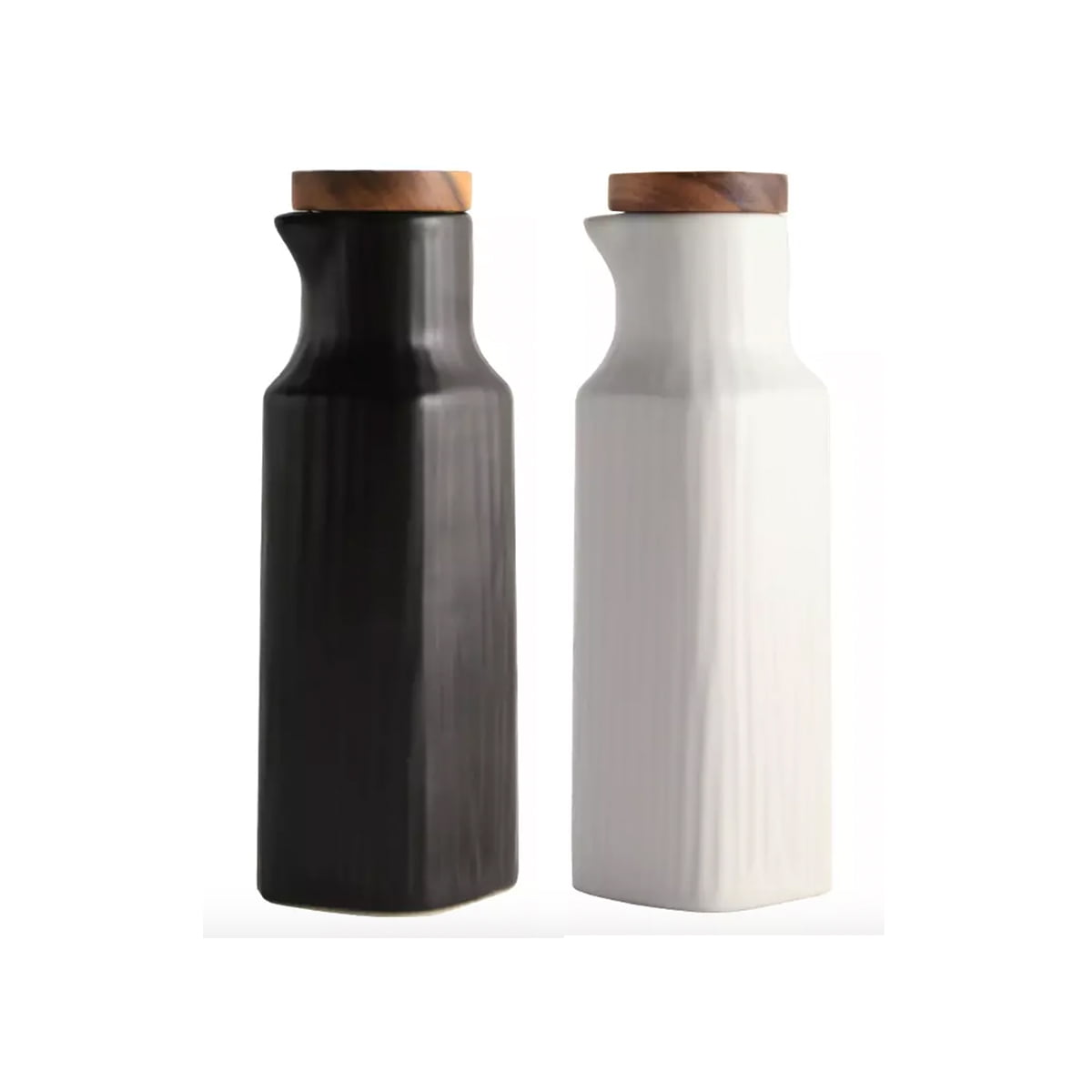 Set Alcuza Cerámica 2 Piezas Cuadrada 500 Ml Simplit