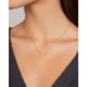 thumbnail image 4 of Collar Gorjana con chapado en oro de 18k y ojo turco, 4 of 6