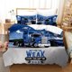 thumbnail image 1 of Trucks Printed Quilt Duvet Cover Set Home Textiles Bedspread Doona Cover3-Piece Bedding Set, 1 of 4