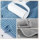 thumbnail image 4 of Toallas de baño POLYTE, paquete de 4, 76 x 152 cm, secado rápido, tejido waffle, 4 of 6