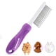 thumbnail image 1 of Peine desenredante para mascotas con dientes de acero inoxidable largos y cortos, 1 of 7