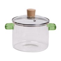 Bothyi - Tazón Transparente Para Cocinar Cereales, Tazón De Sopa De Vidrio Para Té, Pasta, Fideos, Fideos