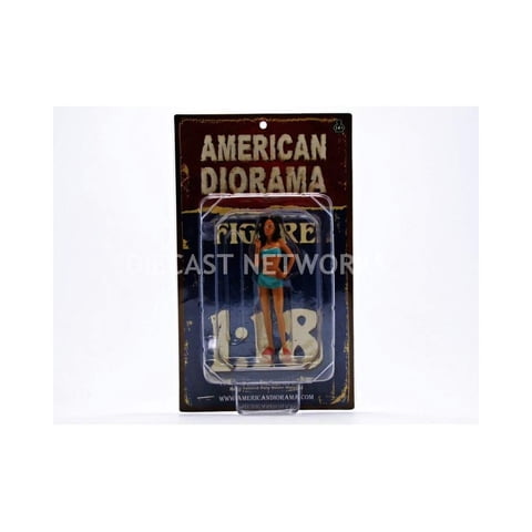 Estatuilla American Diorama Car Wash Girl Dorothy, Escala 1/18