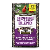 Semillas Para Pájaros Silvestres Pennington Pride Songbird, Frutos Secos Y Frutos Secos, 4,5 Kg