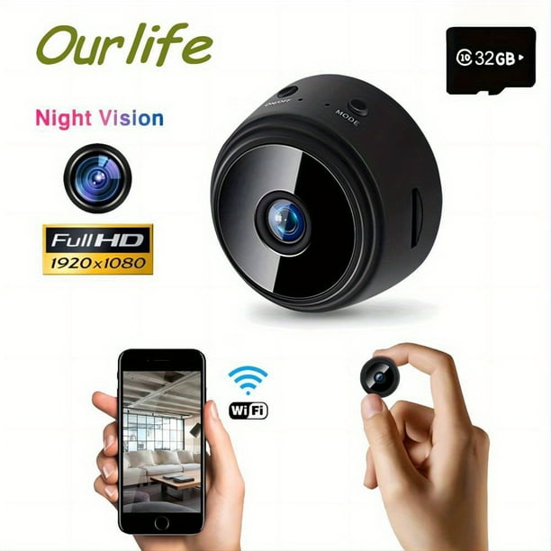 Mini Wifi Camera, Smart HD Wifi Camera, Mobile Phone Remote App, Watch Anytime Anywhere, Good Housekeeping Helper, Wireless Camera, Can Be Watched Remotely