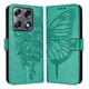 thumbnail image 1 of Funda Cartera Mariposa Para Motorola Signature Con Soporte Y Ranuras Para Tarjetas Verde, 1 of 6