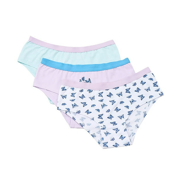 Calzones Niña Teen 3 Pack Lila Corona