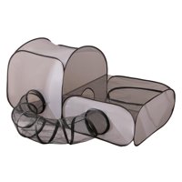 Ioensy - Casa De Juego Práctica Plegable Con Forma De Túnel Para Gatos Para Hámster, Conejo Y Interior S