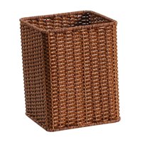 Magideal - Cubo De Basura Con Tapa Abierta, Contenedor De Reciclaje, Cubo De Basura, Cesto De Papel Que Ahorra Espacio, Cesto De Basura Para Ropa, Oficina, Hogar