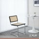 thumbnail image 2 of Silla Breuer Madera y Rattan - Negra, 2 of 4