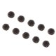 thumbnail image 4 of 5 piezas de sándalo negro natural tallado en ébano negro para pulseras que hacen 6 mm, 4 of 5